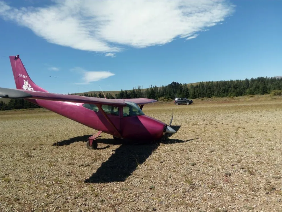 Una avioneta sufrió un desperfecto cuando aterrizaba en el aeródromo