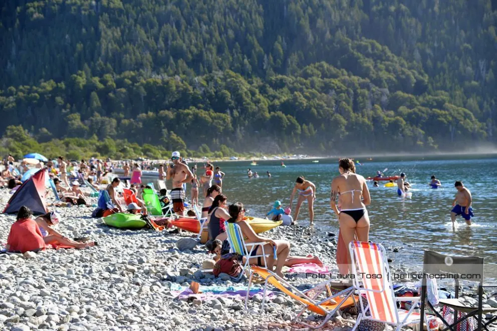 Días de calor: Recomendaciones a la hora de ir a costas y playas de Bariloche