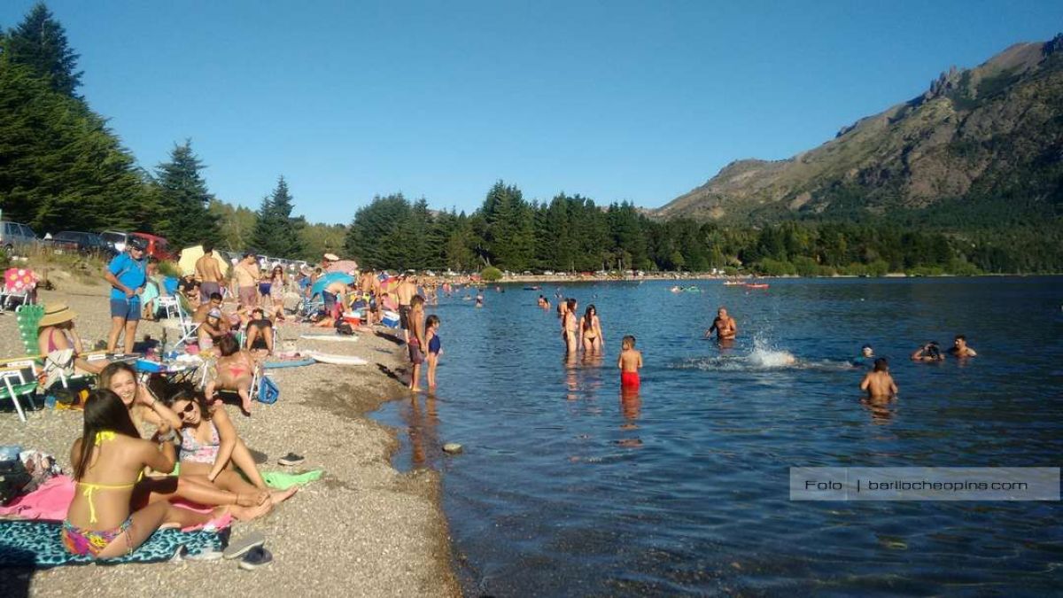 A prepararse para disfrutar del calor en Bariloche: Mirá cómo viene el fin de semana