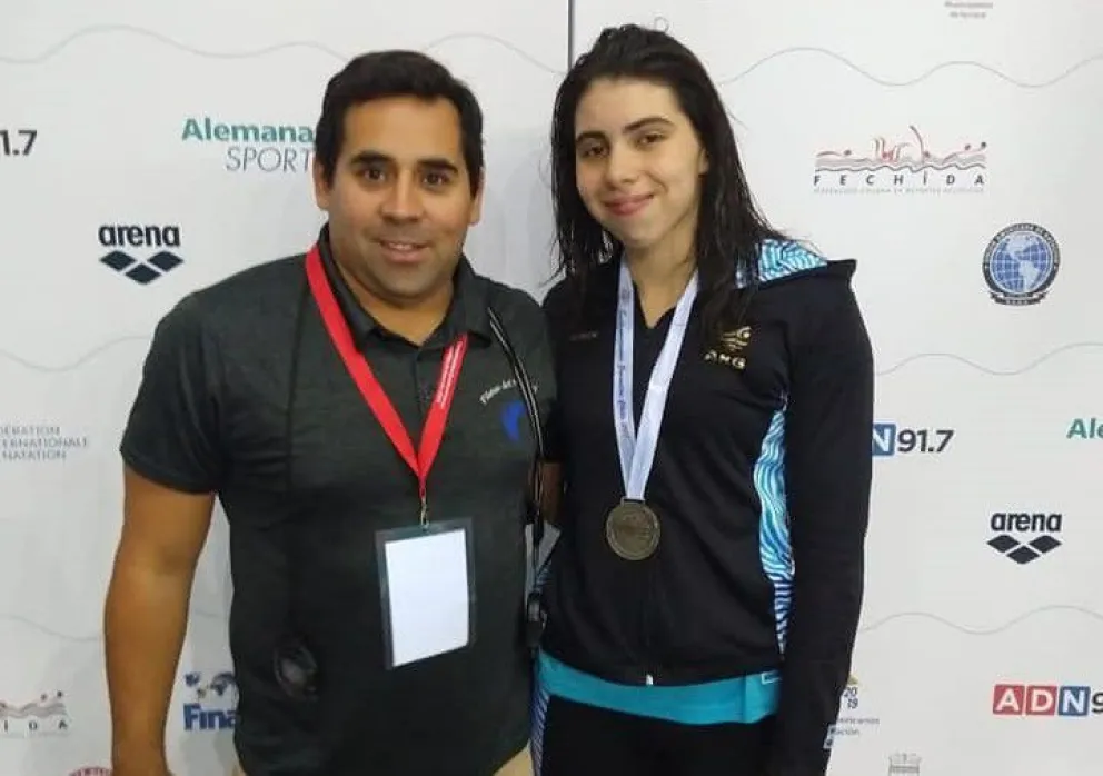 "Machi" Ceballez y Anna Huusmann