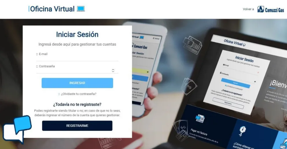 Camuzzi implementa herramienta virtual para ver las facturas