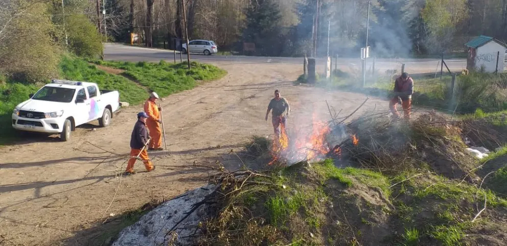 Este domingo finaliza la temporada de quemas en Bariloche y Dina Huapi