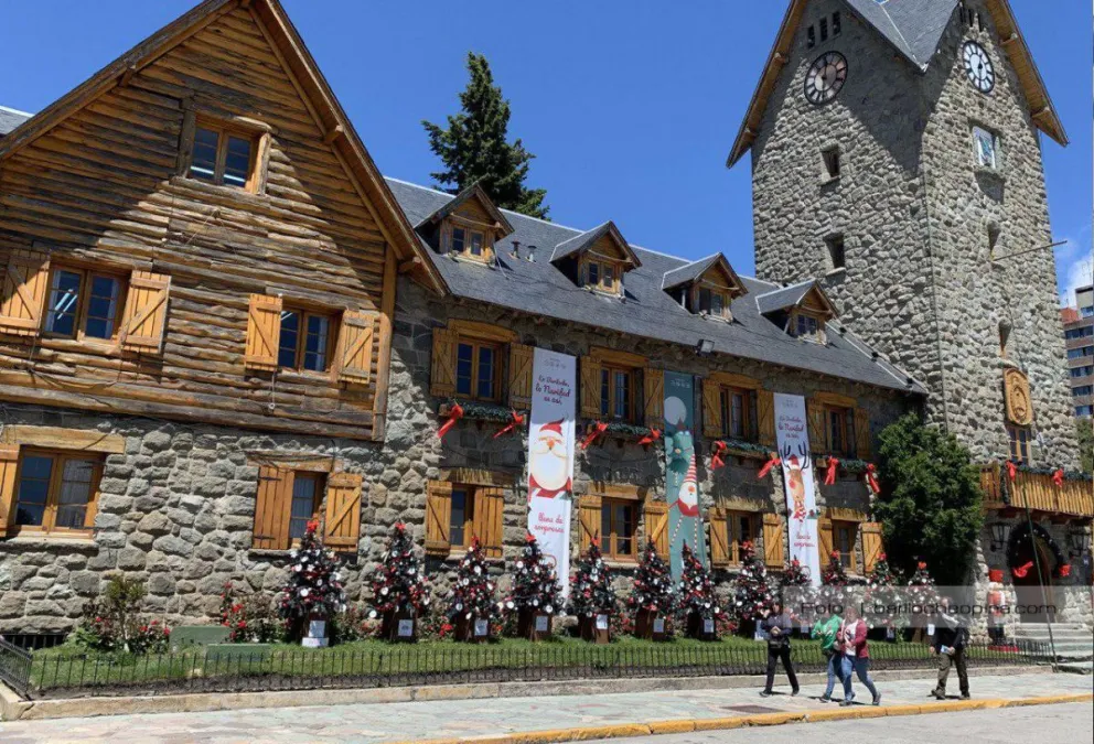 Navidad en Bariloche: Más ornamentación pero sin eventos masivos