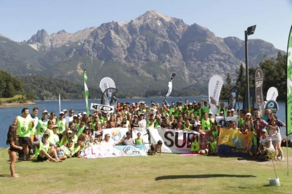 Gran convocatoria en la fecha del circuito argentino de Stand Up Paddle