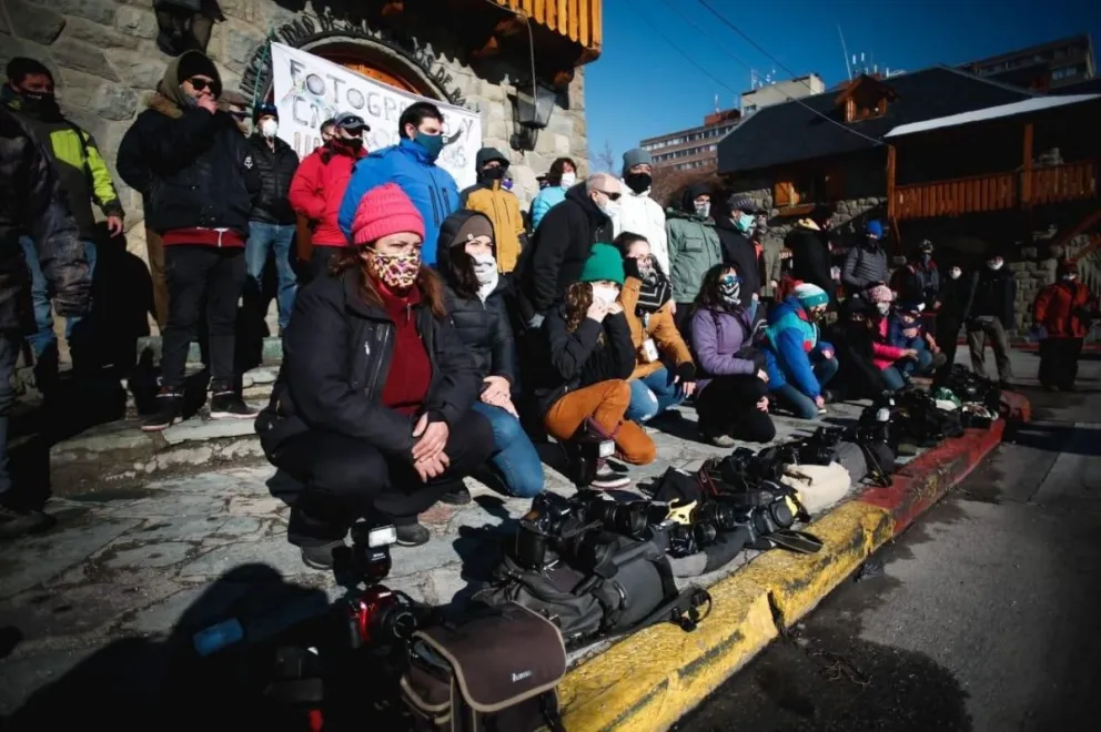 Fotógrafos y camarógrafos: "Estamos en una situación de emergencia", señalaron