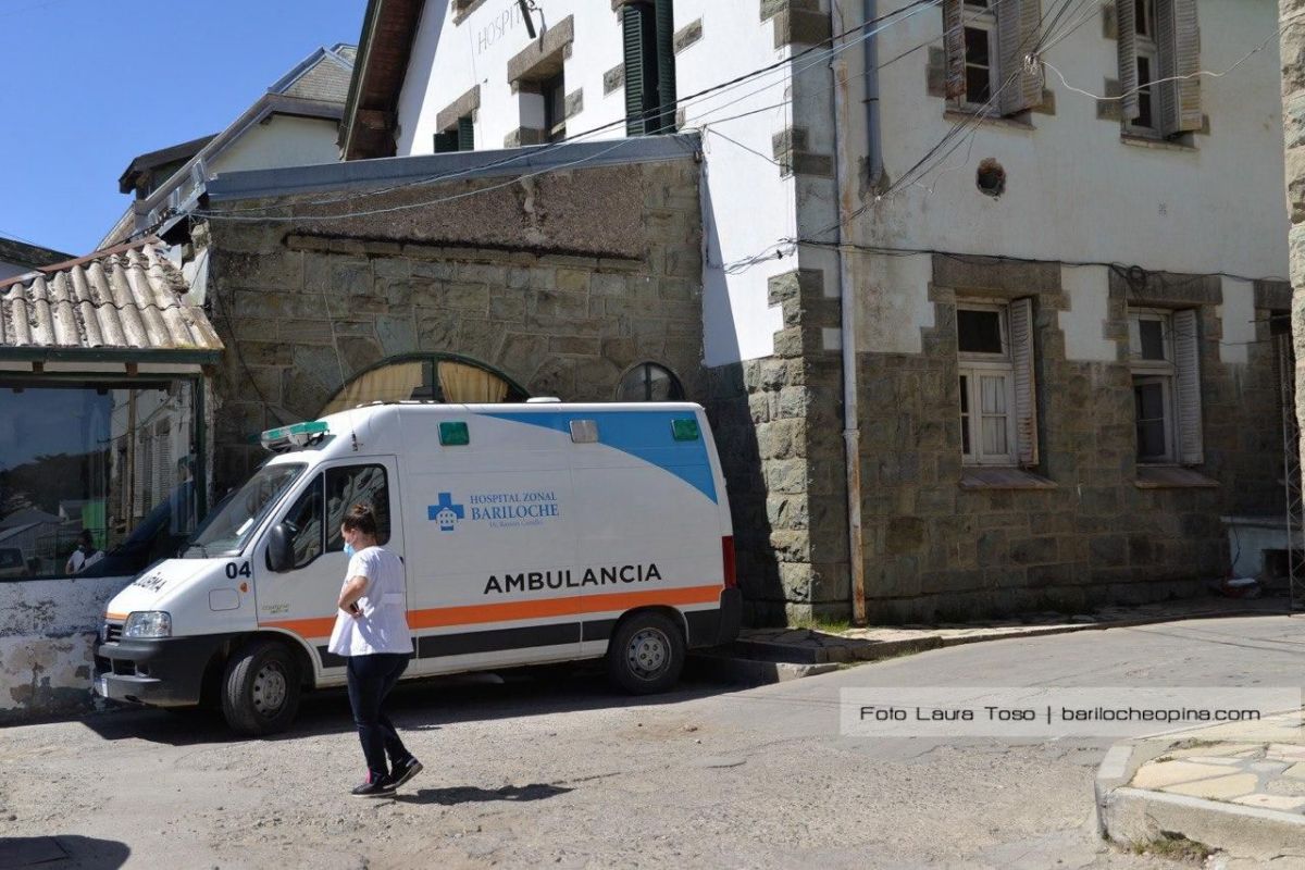 Trasladaron a Bariloche a una mujer que fue atropellada en El Bolsón