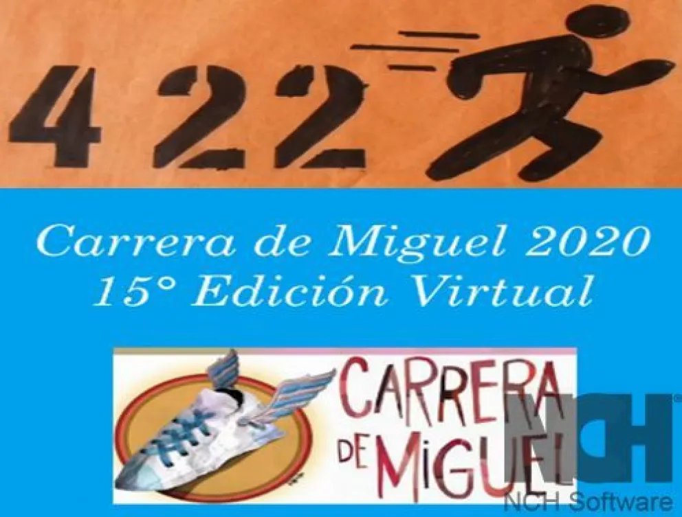 Se desarrolló la Carrera de Miguel virtual