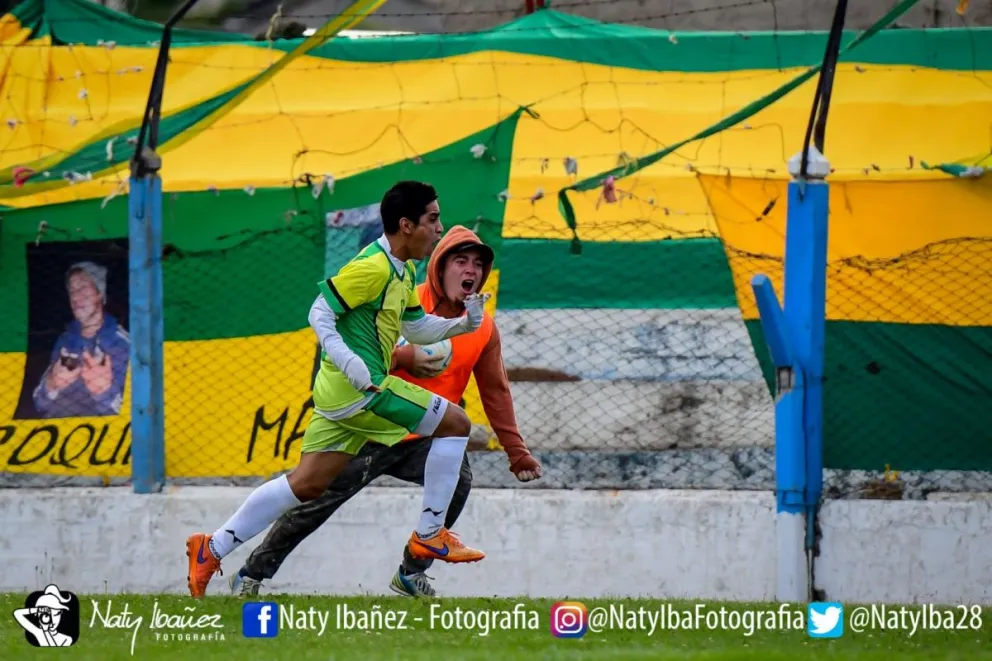 Arco Iris - el grito de gol de la victoria
