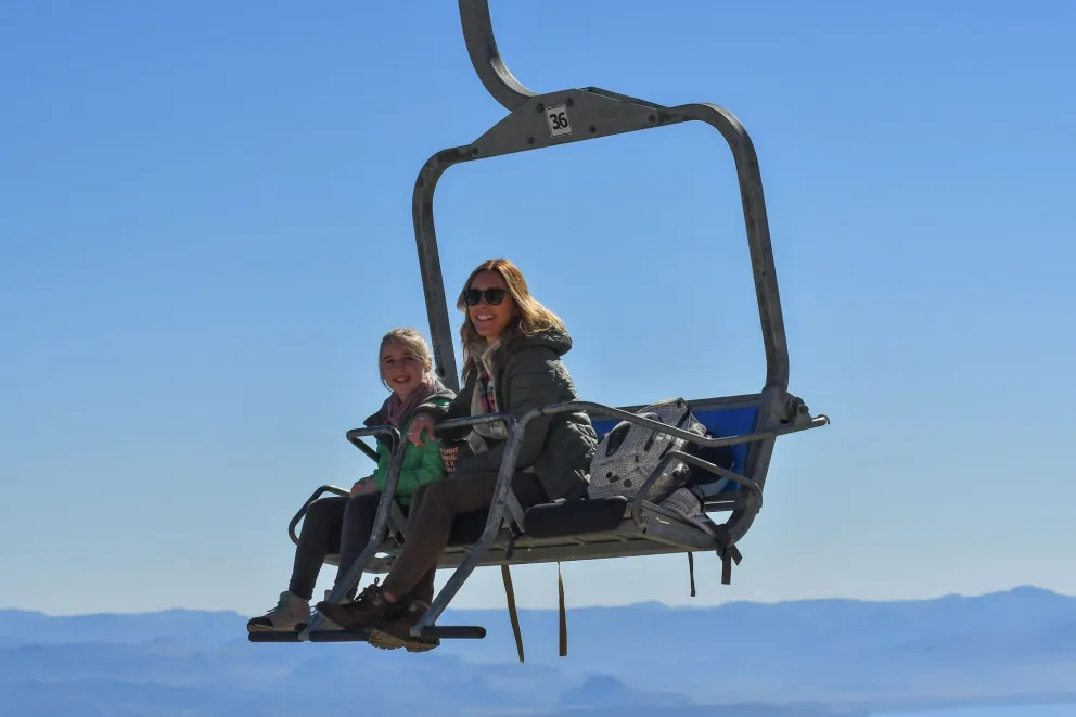 Los días se mantienen con temperaturas agradables en Bariloche