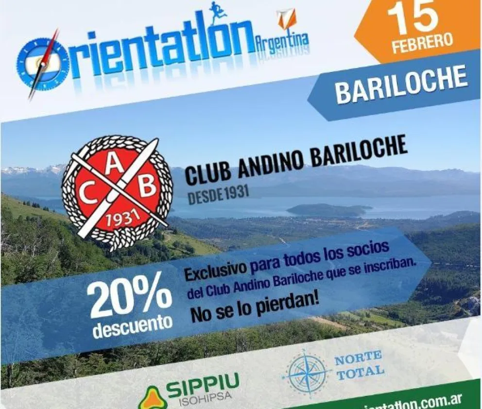 Orientatlón Argentina, una novedosa competencia que llega a Bariloche