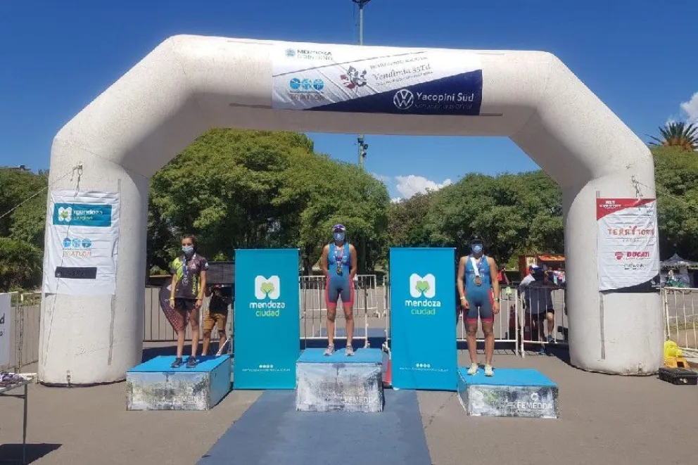 Seleccionado rionegrino brilló en la Copa Argentina de Triatlón