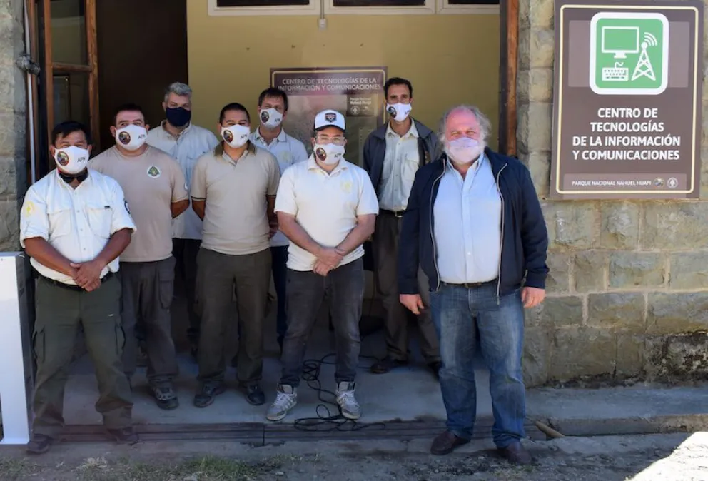 Parques inauguró un Centro de Tecnologías de la Información y Comunicaciones