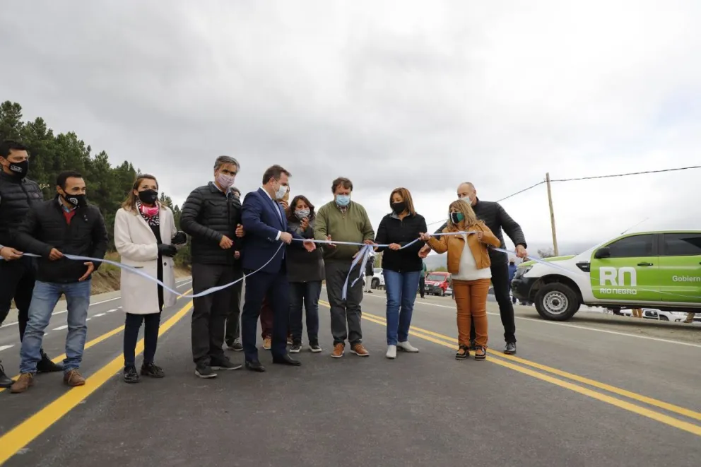 El Bolsón: Se inauguró el asfalto del Circuito Mallín Ahogado