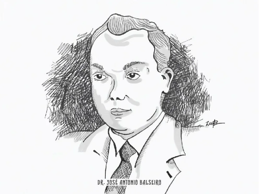 El primer director del Instituto, José Antonio Balseiro. 