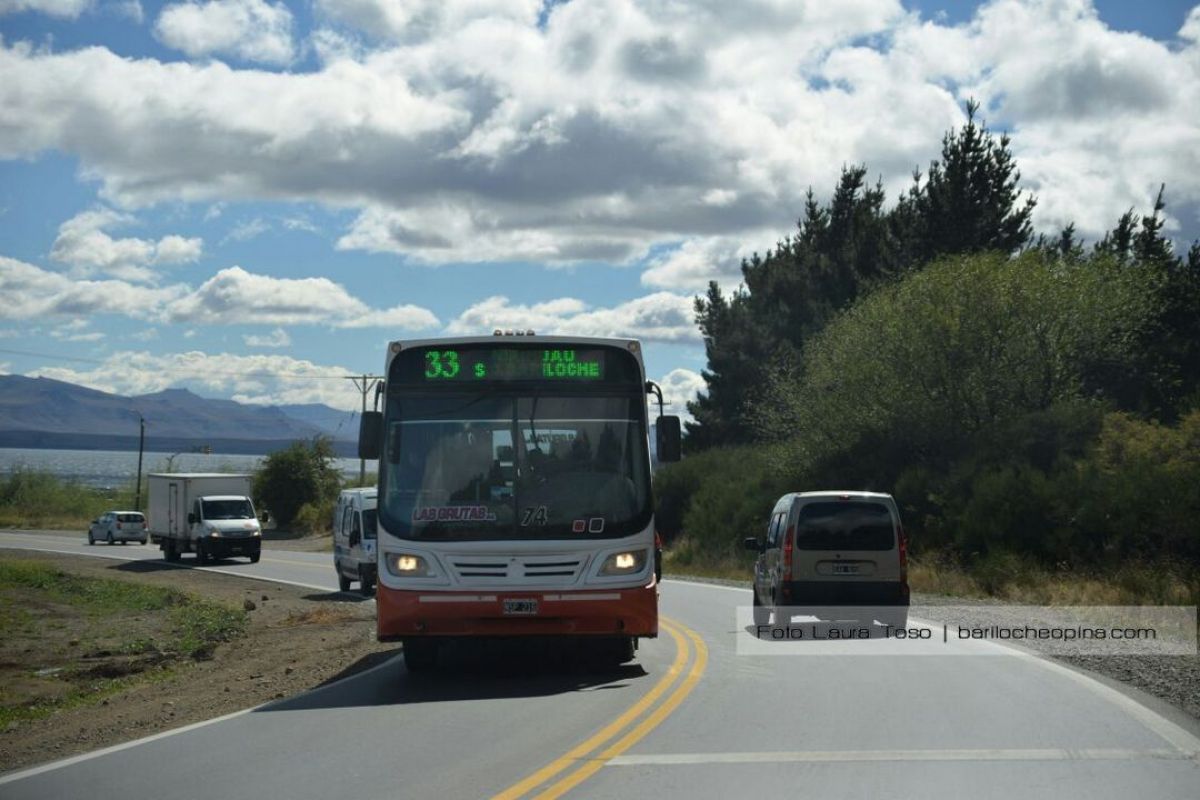 Paro de colectivos: Habrá servicio entre Bariloche y Dina Huapi