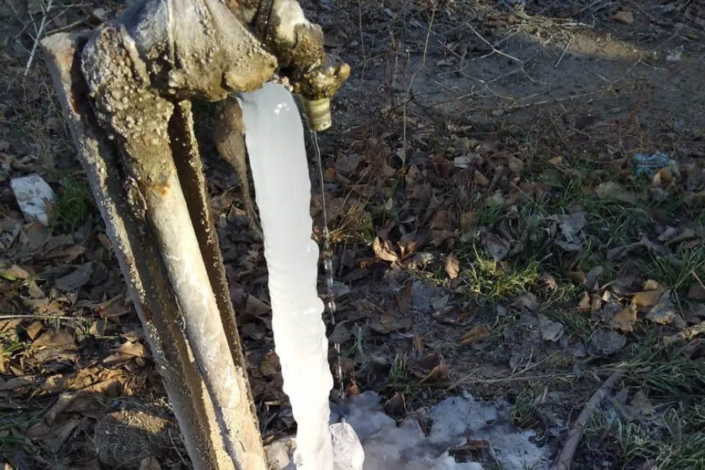 ARSA recomienda tomar recaudos ante el congelamiento de cañerías