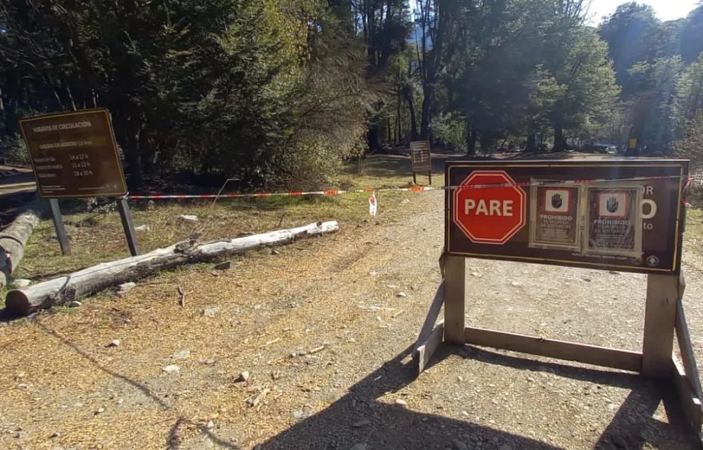 Cierran acceso a espacio diurno de Los Rápidos por tareas de poda