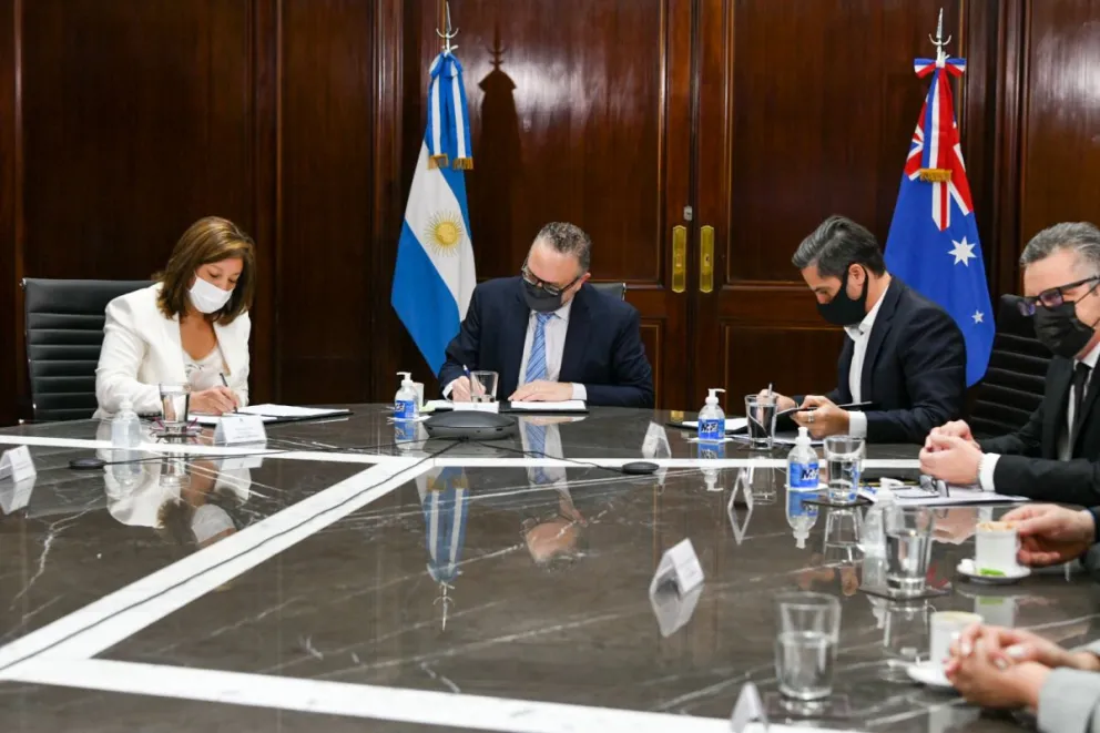 Acuerdo entre Provincia, Nación y Fortescue Future Industries.