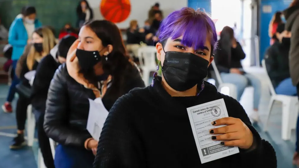 Río Negro tiene el 79% de su población vacunada con la primera dosis y el 59% con la segunda