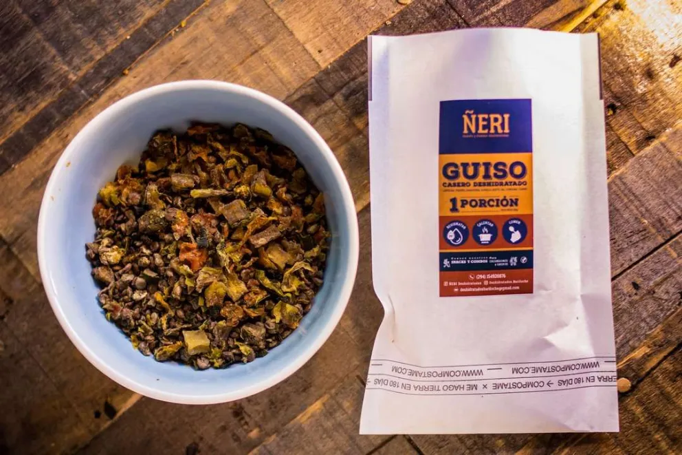 Ñeri: Alimentos deshidratados "sabrosos, eficientes y nutritivos" desde Bariloche