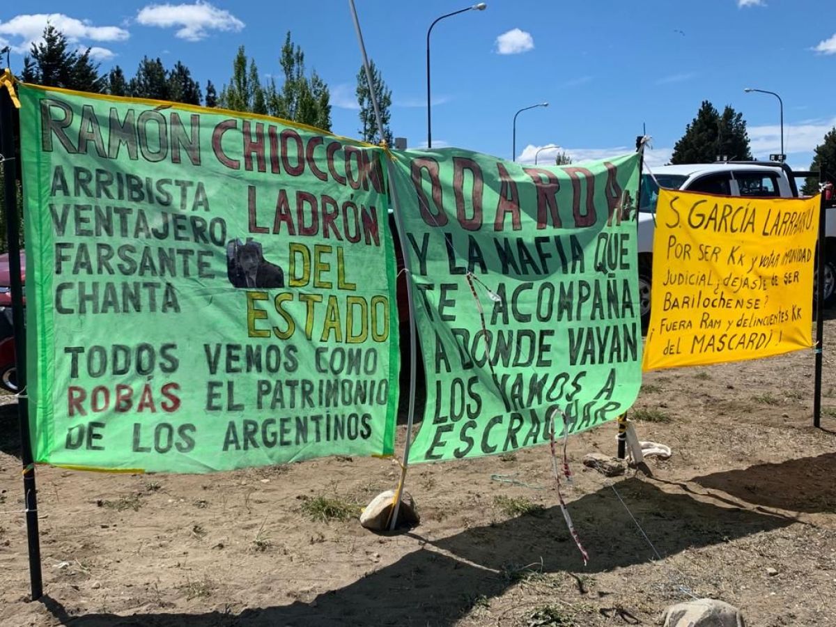7N: Marcharon en contra de la usurpación de tierras en la Patagonia
