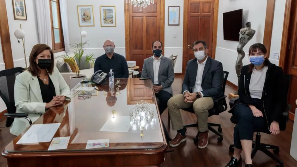 Hidrógeno Verde: Carreras recibió a directivos de la empresa australiana Fortescue