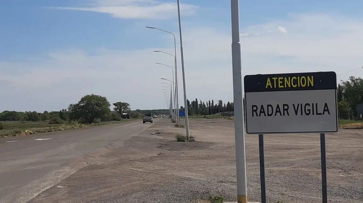 ¿Cuáles son los radares habilitados en la provincia de Río Negro?