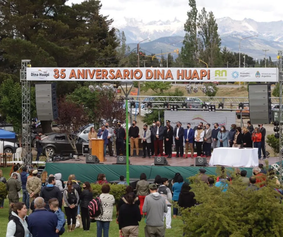 Dina Huapi prepara los festejos por su 36 aniversario