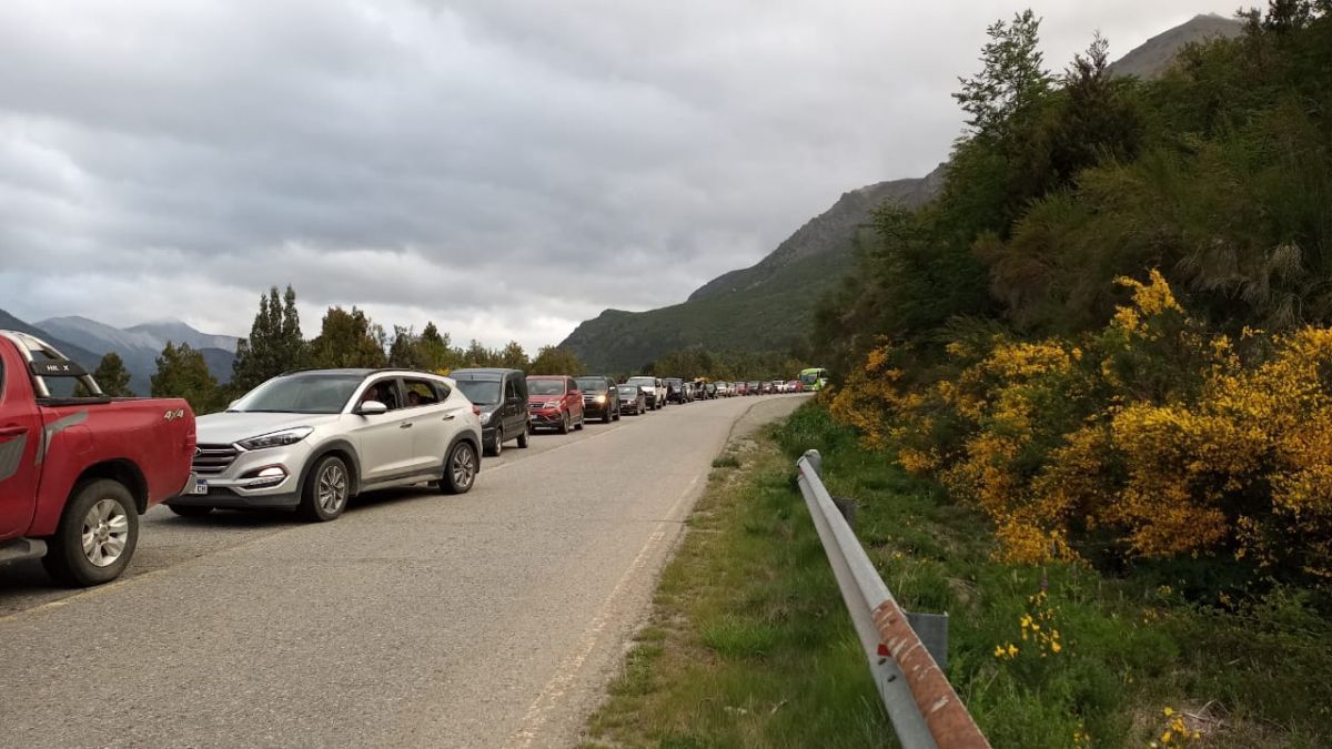 Cortan la Ruta 40 por en la zona del Melgarejo por pericias tras el accidente de ayer