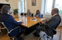 Manzur se reunió con la gobernadora rionegrina Arabela Carreras por el hidrógeno verde