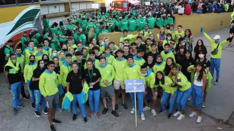 Con presencia barilochense Rio Negro compite en los Juegos de la Araucanía en Chile 