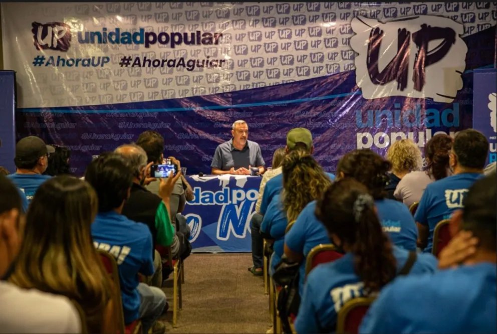 Aguiar presentó Unidad Popular en Bariloche