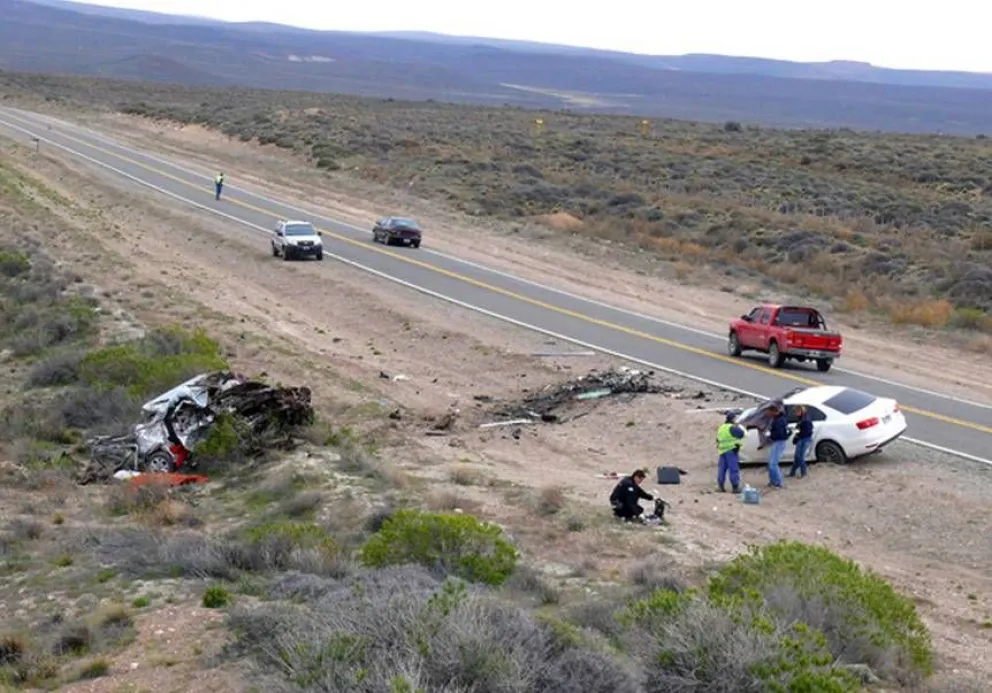 Accidente fatal en Piedra del Águila