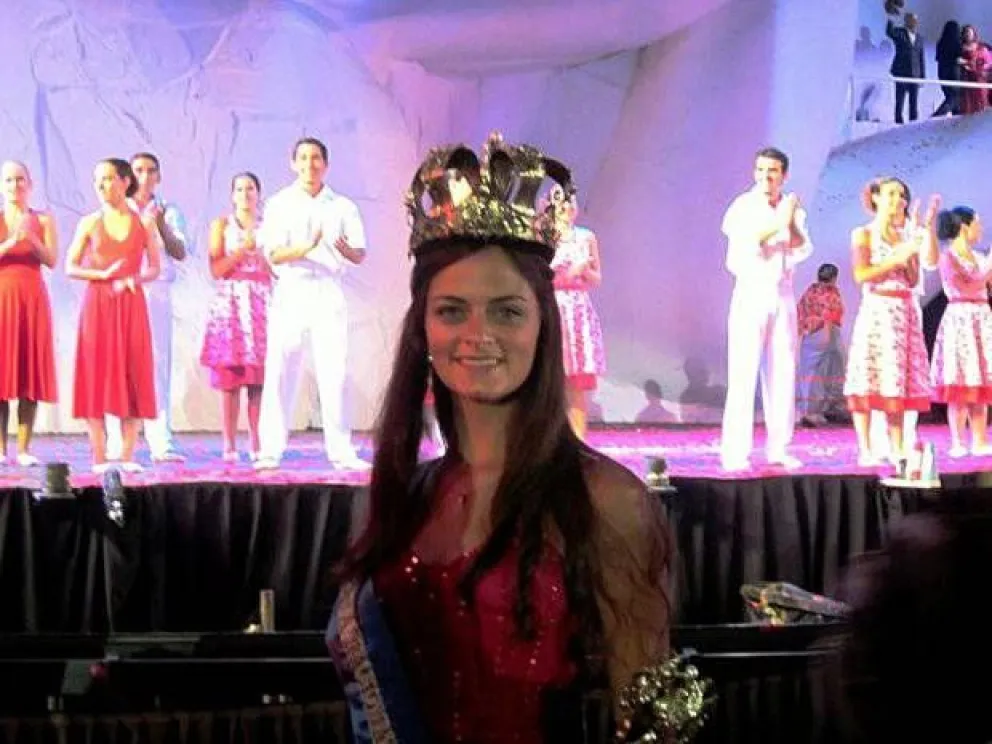 Carla Curtosi en la Fiesta Nacional del Sol