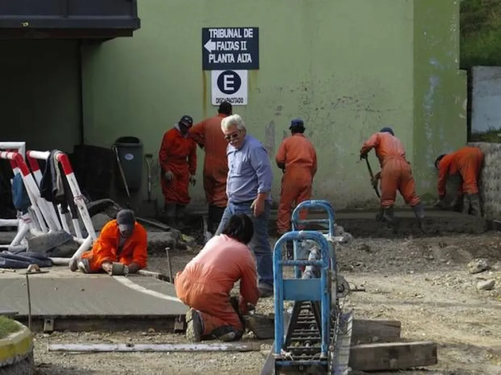 Avanzan las obras en la rotonda de la Terminal