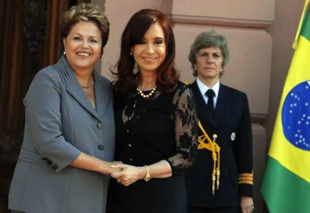 La Presidenta mantuvo un encuentro de trabajo con su par brasileña