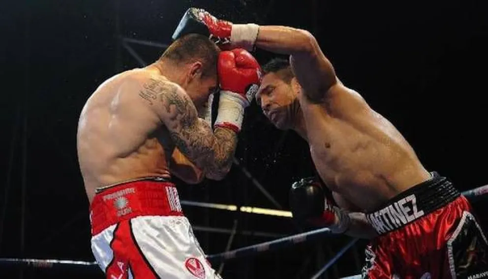 "Maravilla" Martínez retuvo la corona