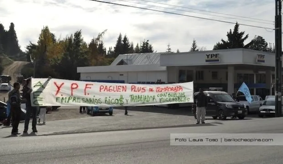 El sindicato de Empleados de Comercio reclamó en la YPF de Pioneros