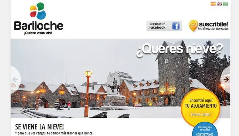 Bariloche realiza su promoción turística de invierno