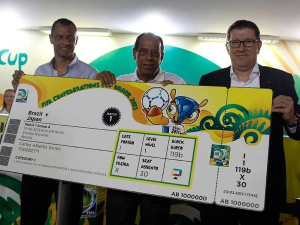 Entradas de Brasil 2014 se venderán en agosto