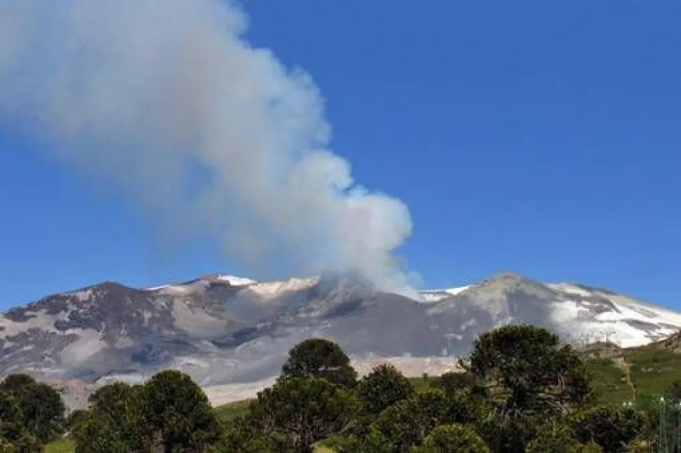 Alerta roja en Chile por la posible erupción del volcán Copahue