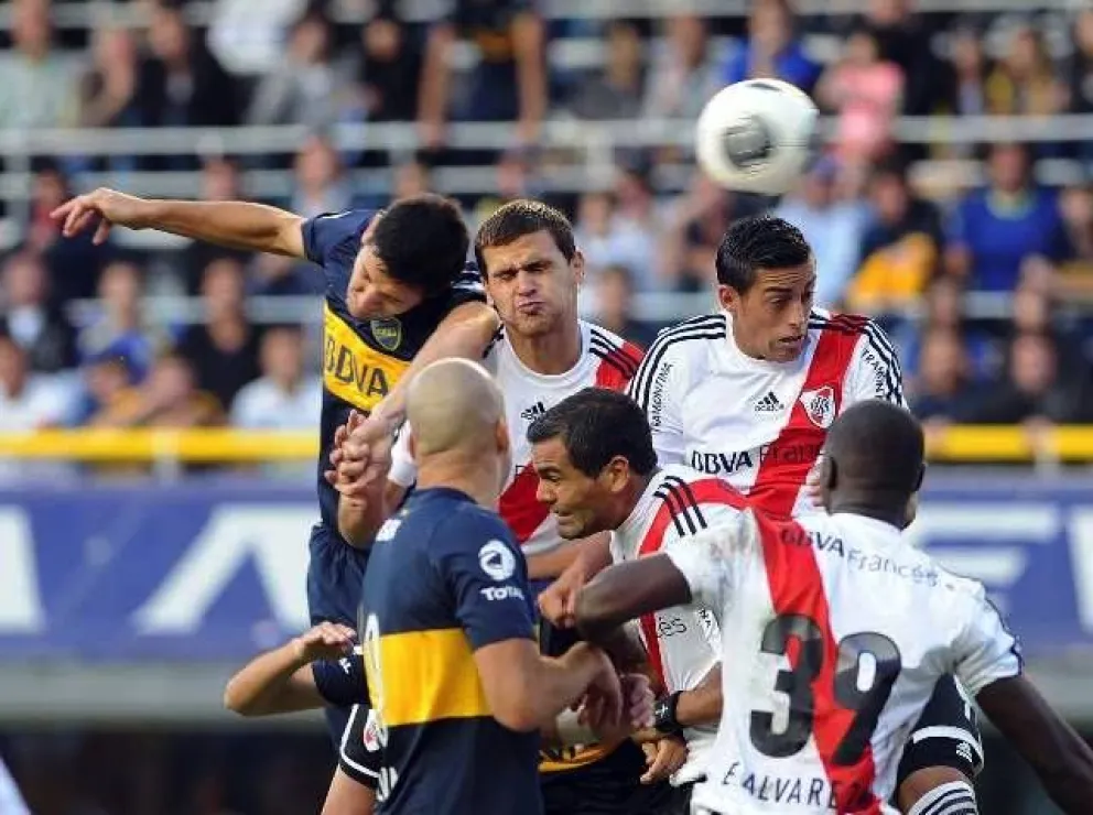 Boca y River quedaron a mano en la Bombonera