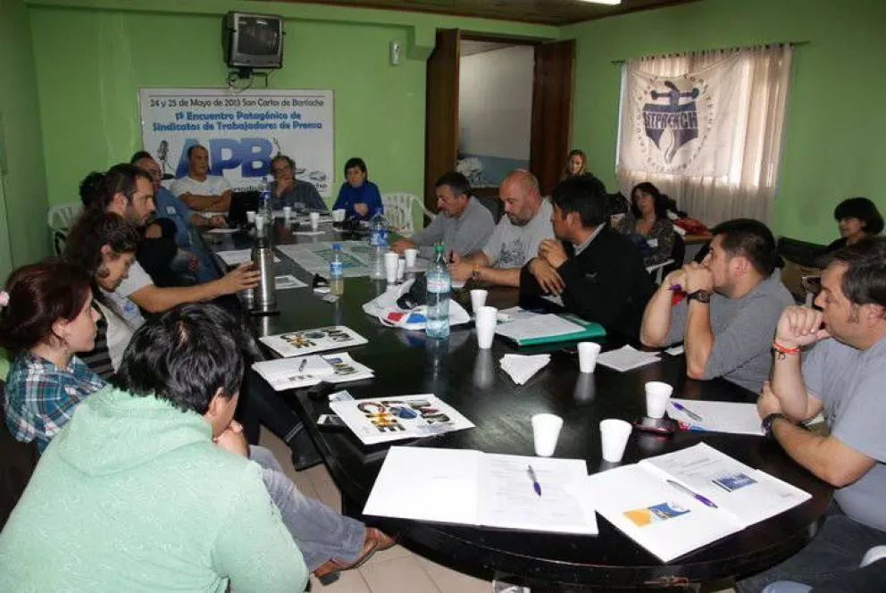Sindicatos de prensa se reunieron en Bariloche