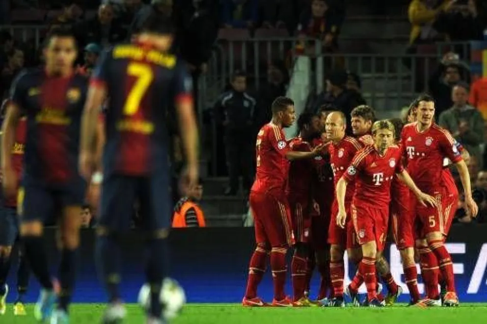 Barcelona, sin Messi cayó por goleada ante el Bayern Munich