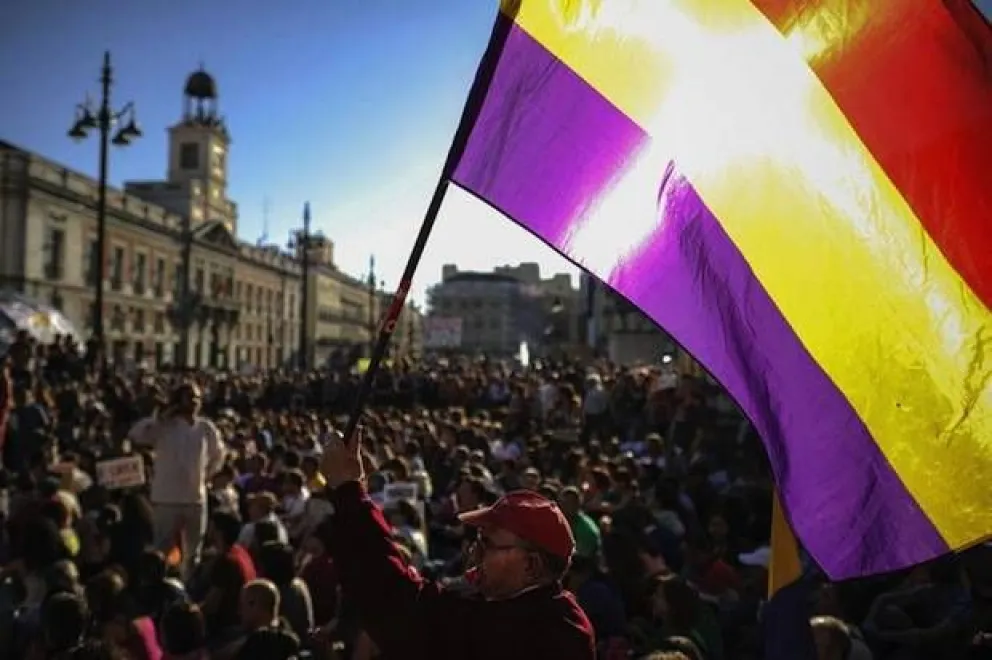 Indignados españoles marcharon en el segundo aniversario del movimiento