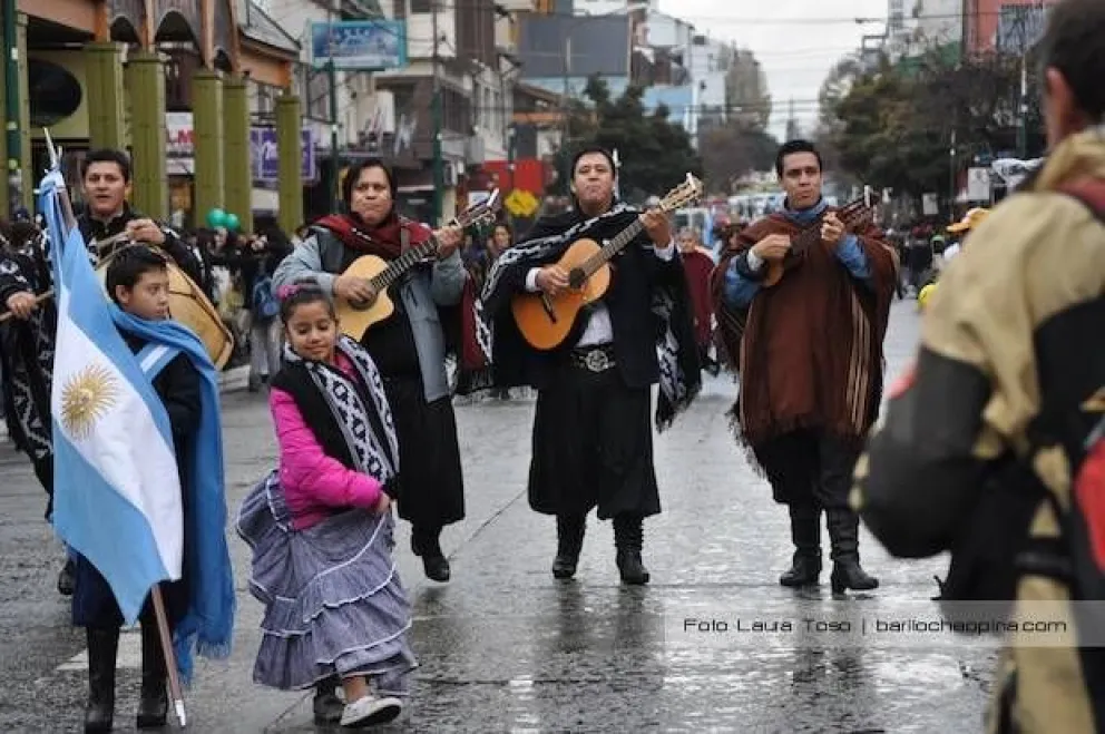 Bariloche festejó en las calles