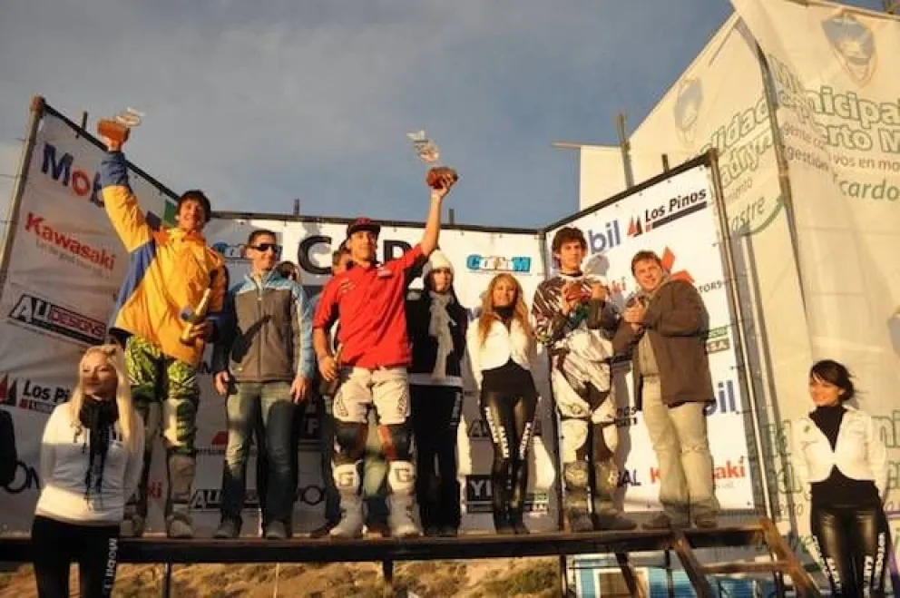 Juanpi Luzzardi está primero en el Campeonato Argentino de MX