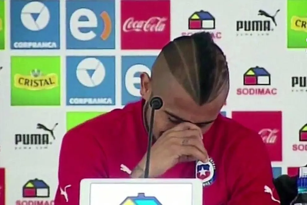 Vidal, entre lágrimas, pidió disculpas tras el incidente de la madrugada