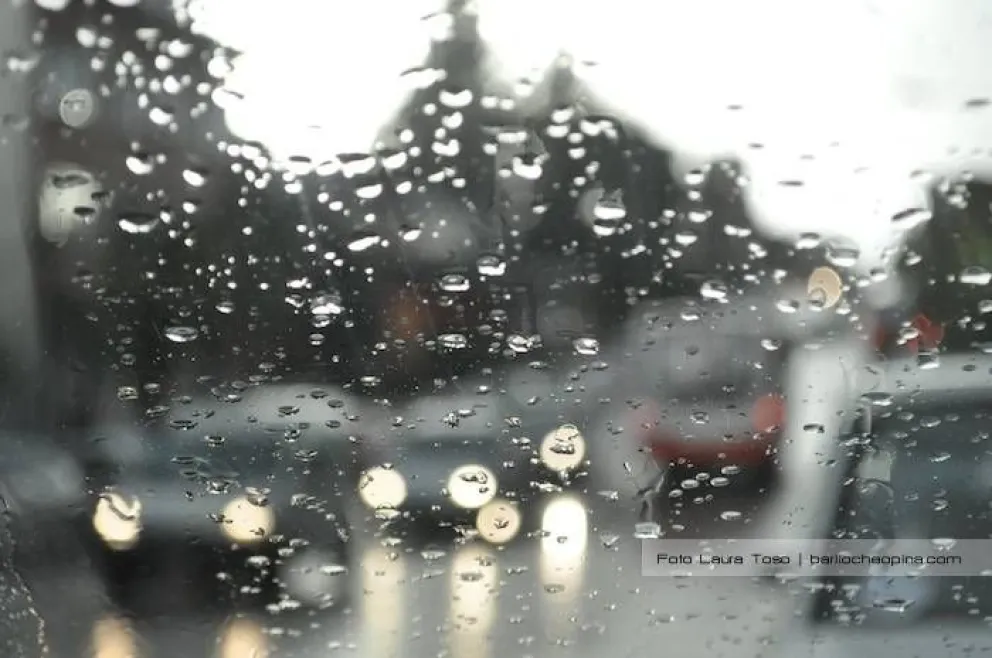 Alerta amarilla por lluvias para las próximas horas en Bariloche