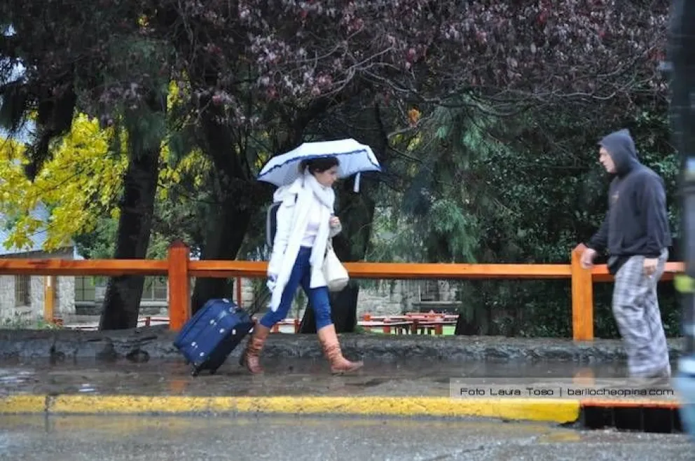 Se acerca un fin de semana con lluvias en Bariloche